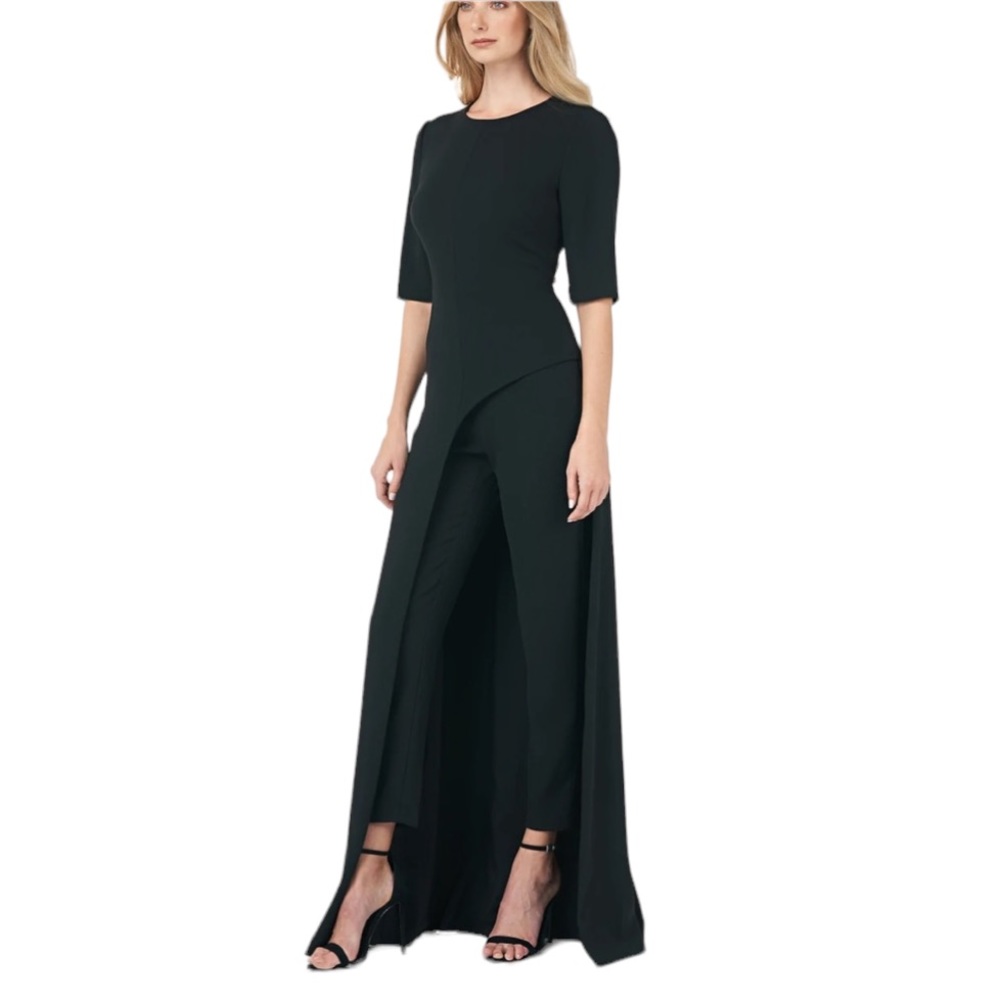 NEW Kay Unger Romper walk thru jumpsuit dress Davina size 16 - Picture 3 of 10